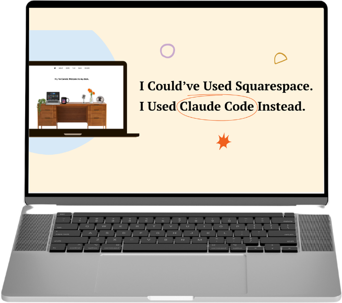 I Could've Used Squarespace. I Used Claude Code Instead.